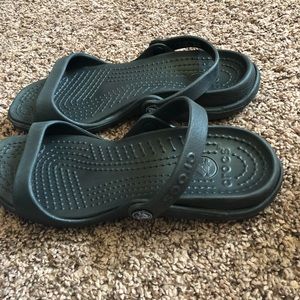 Croc sandals